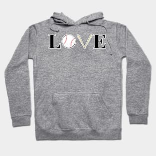 Love Baseball Hoodie